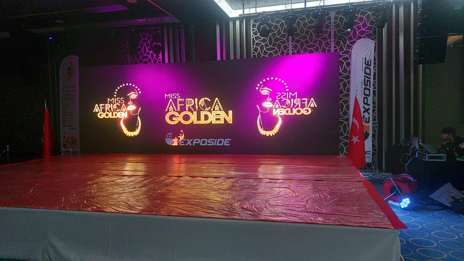 Exposide Miss Africa Golden organizasyonu